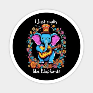 Elephonic Ruler I really like elephants Magnet